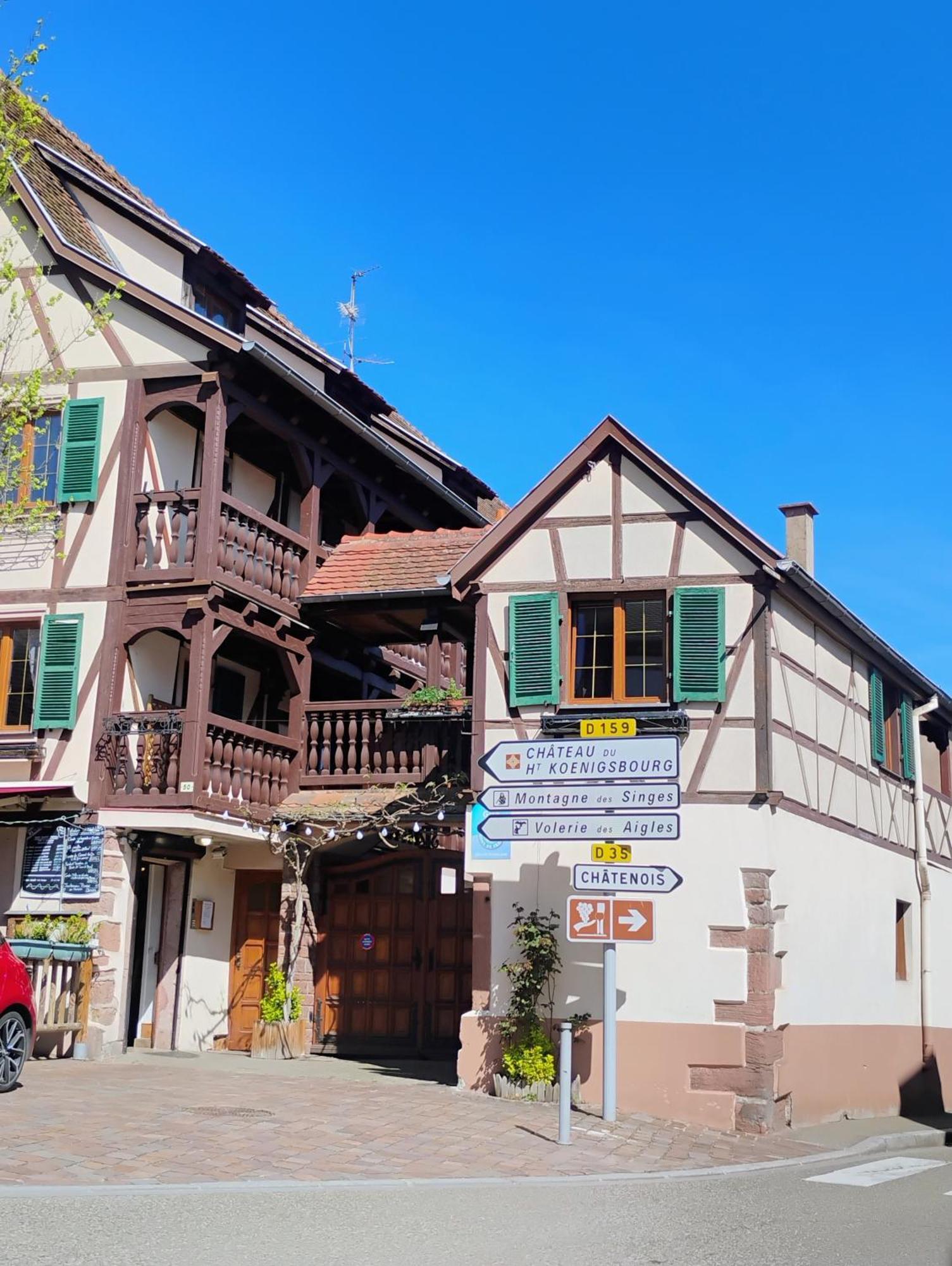 Gite Le Marronnier - Au Calme - Parking & Terrasse - Pres De Colmar Et Riquewihr - Route Des Vins Châtenois Exterior photo